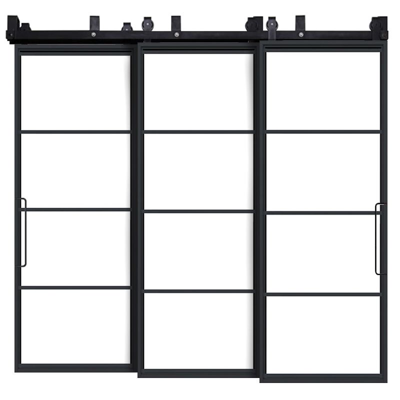 Heavy Duty Adjustable Triple Bypass Barn Door Hardware Rustica